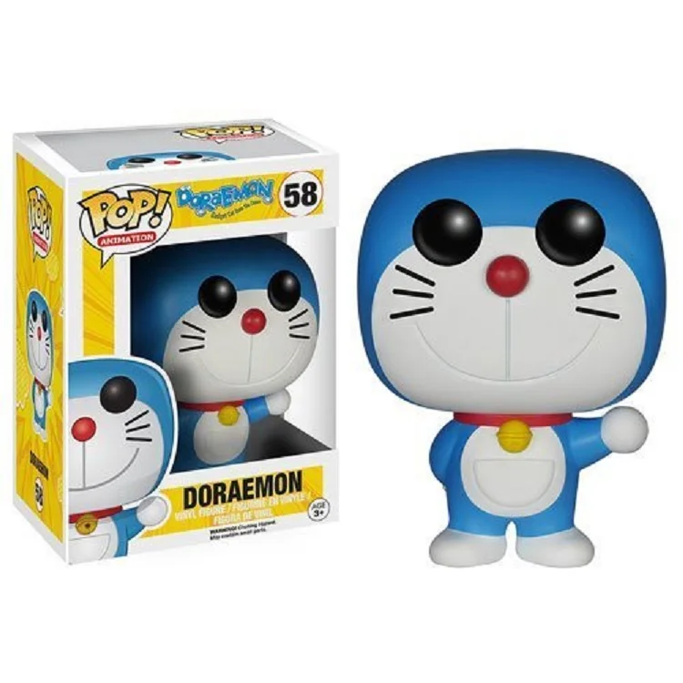 Funko POP Doraemon 58 # виниловые фигурки игрушки модели Подарочные|Игровые и