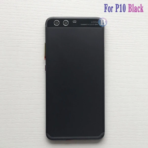 Высокое качество для huawei P10 VTR-L09 VTR-AL00 VTR-L29 VTR-TL00 G10 Nova 2i задняя Корпус Батарея крышка Дверь задняя крышка Замена - Цвет: Black