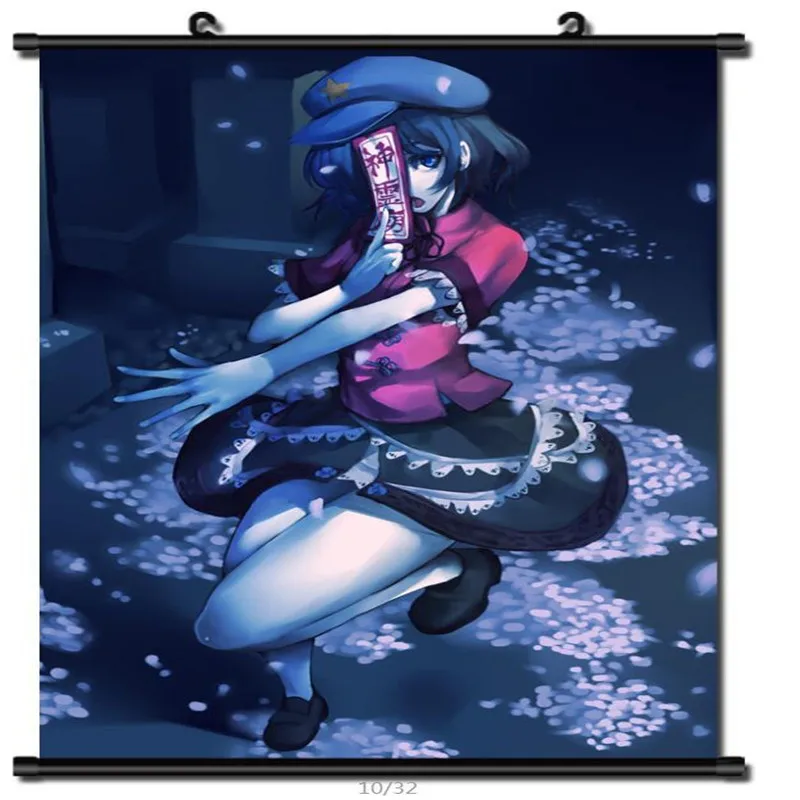 Японские декоративные картины аниме проект TouHou Shinreibyou десять желаний Miyako Yoshika
