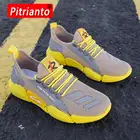 Мужские легкие кроссовки для бега, летние ссветильник дышащие кроссовки, прогулочная обувь для мальчиков, размер 39-44, женские кроссовки