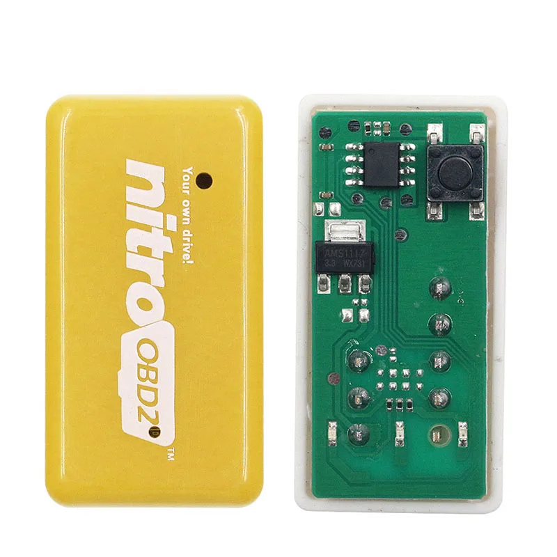 Оригинальный чип Nitro Eco OBD2 тюнинг коробка для бензина дизельного топлива полные