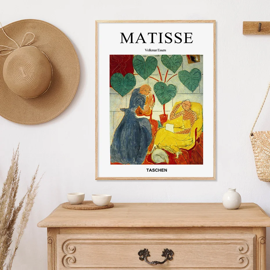 

Henri Matisse Abstract Canvas Paintings Poster Prints Picture Wall Art for Living Room Bedroom Office Interior Home Decoration