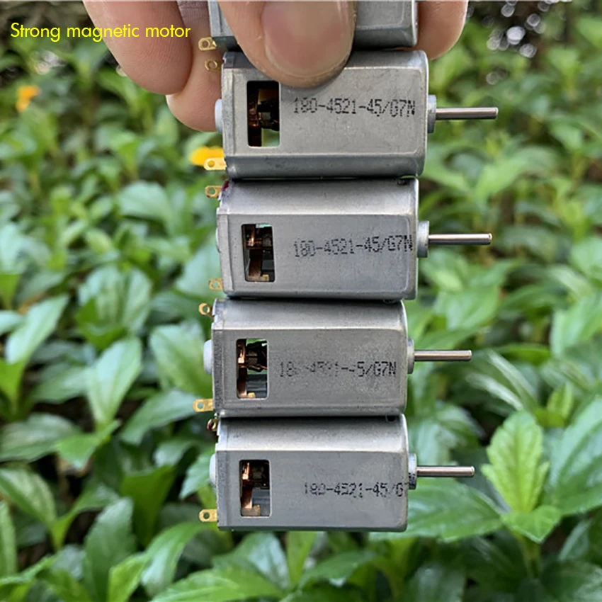 Высокая Скорость 180 DC мотор-редуктор постоянного тока 3 V-5 V 12000-24200 rpm Высокий