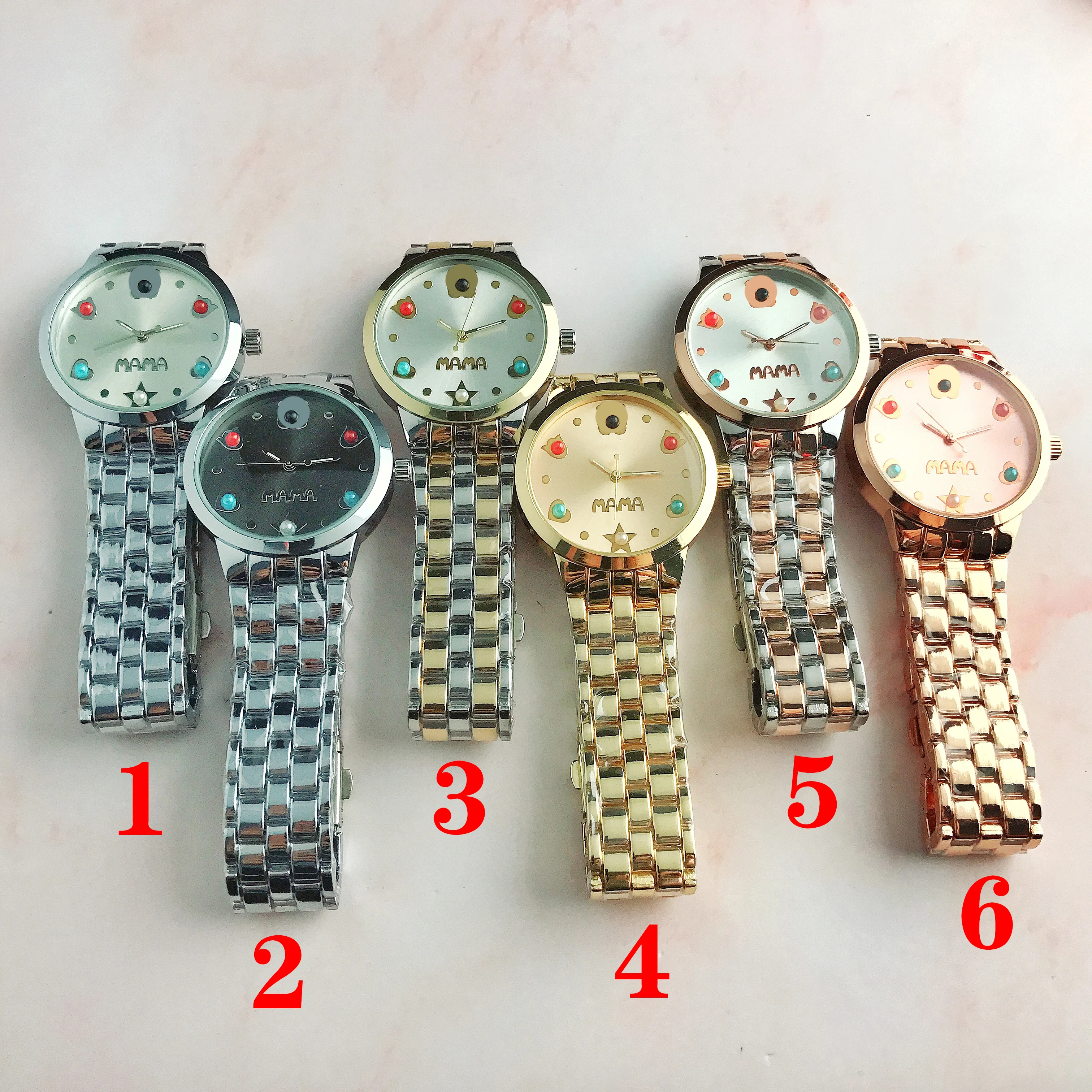 

Stainless Steel Men's and Women's Luxurious Atmosphere Spanish Bear Quartz Watch Fashion Jewelry Gift Exquisite, Free Shipping