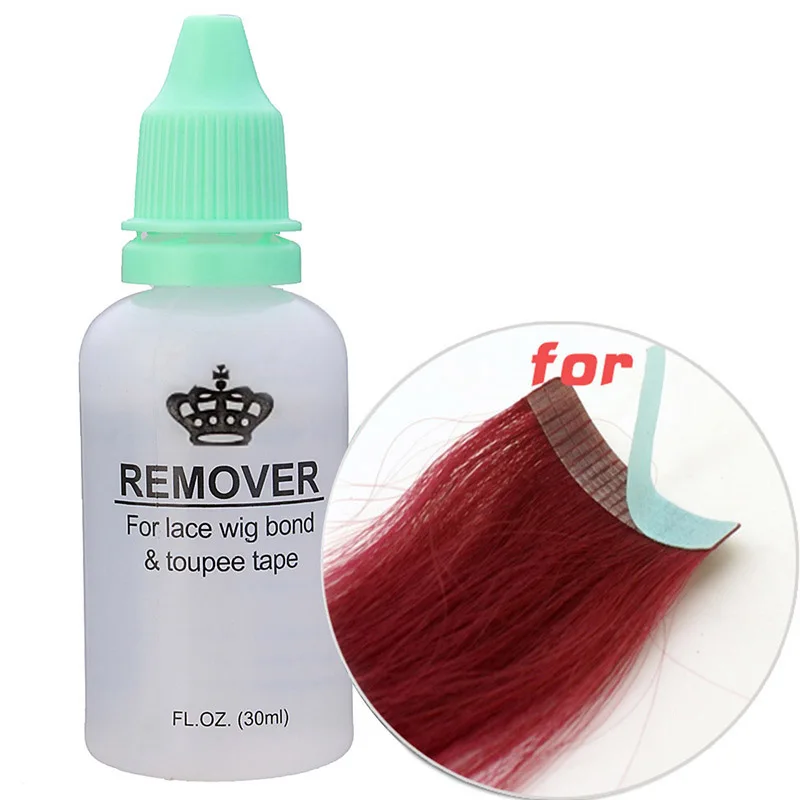 

2 Bottles Hair Extension Remover 30ml Wigs Glue Adhesive Remover for Lace Wig Release Tape BFC996