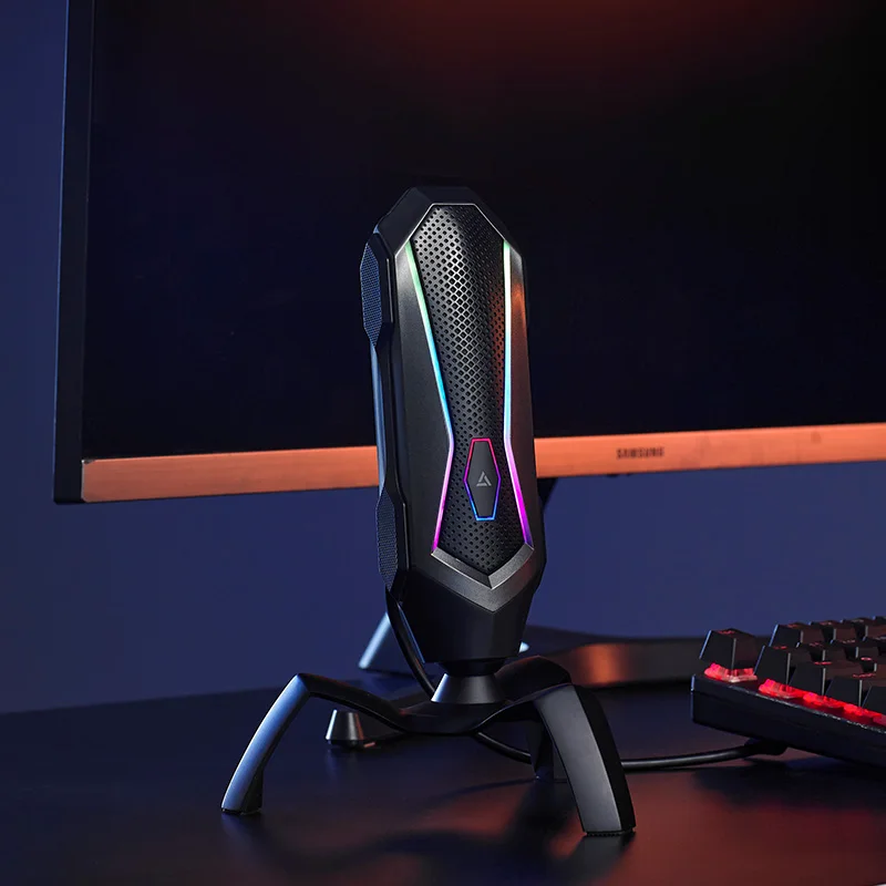 Оригинальный кардиоидный RGB-микрофон RAPOO VS300 с подсветкой профессиональный