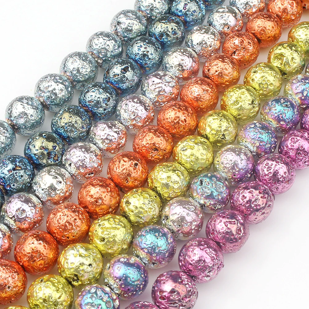 Бусины Из Натурального минерального многокрасочный гематит бусины из