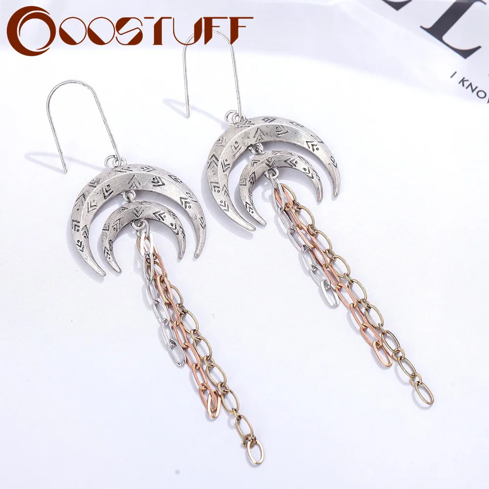 

Vintage Goth Earrings Ethnic Dangle Pendientes Costume Jewelry for Women Suspension Geometric Accessories Korean Unusual Thing