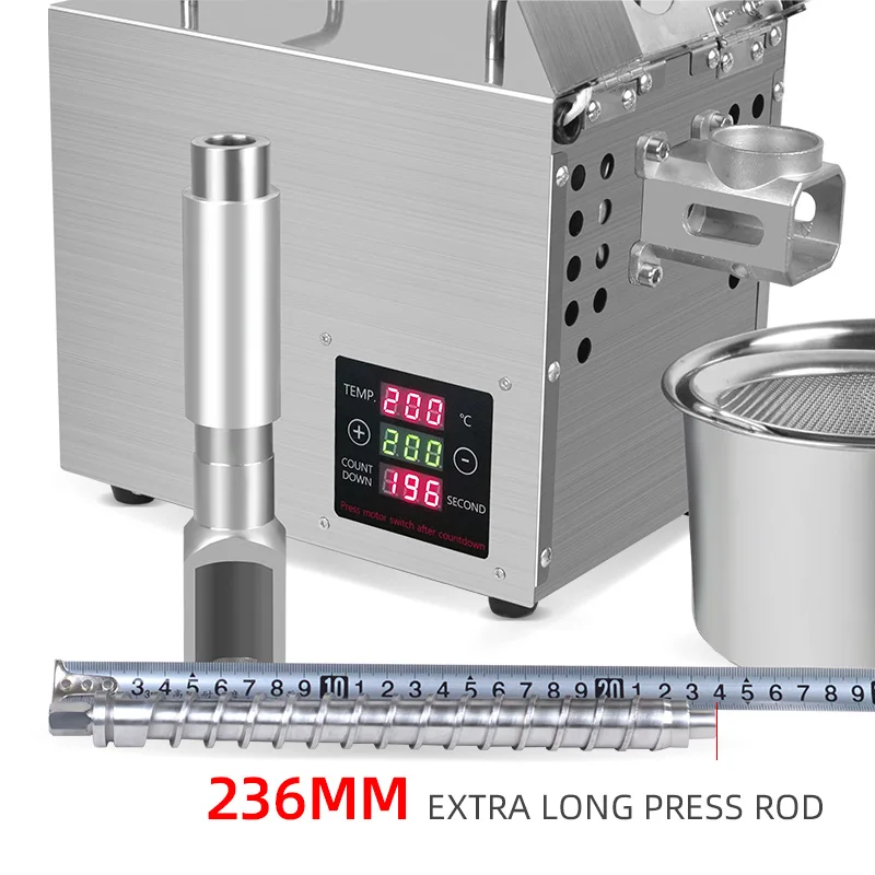 Автоматический бытовой Масляный Пресс RG109 интеллектуальный контроль