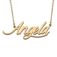 angela custom name necklace customized pendant choker personalized jewelry gift for women girls friend christmas present