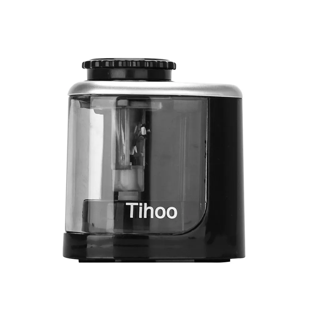 Точилка для карандашей электрическая 1 шт. на батарейках | Канцтовары офиса и дома