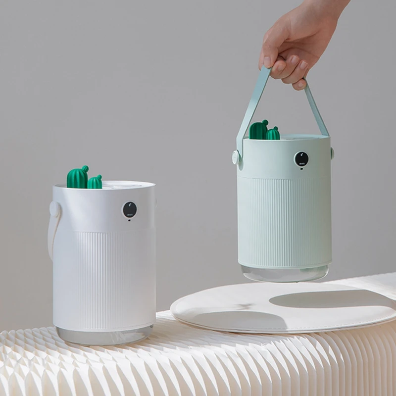 

Cactus Dual-Nozzle Large Mist Humidifier Large-Capacity Household Car Ultrasonic Aromatherapy Atomizer