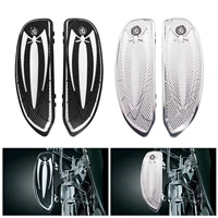 front floorboards 1 pair foot pegs footrest footboard for harley davidson fld dyna 2012 2013 2014 2015 2016 motorcycle aluminum