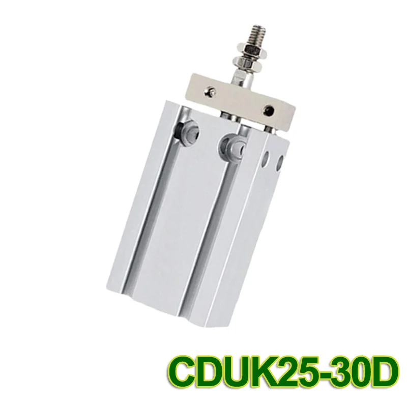

CDUK25-30D SMC type Double Acting Non-rotating Rod Type bore 25mm stroke 30mm Free Mount Cylinder Single Rod CUK25-30D