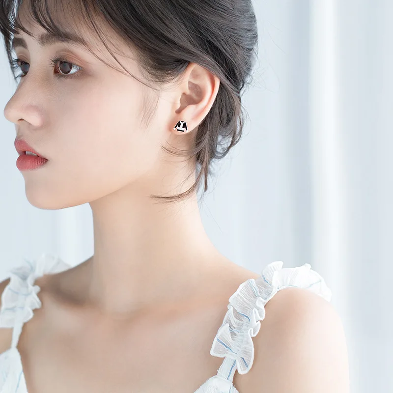 Trusta 100% Стерлинговое Серебро 925 пробы Женские Ювелирные изделия модное крошечное