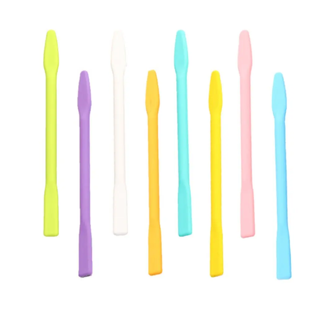

10pcs Silicone Stick Facial Mask Stirring Rods Mud Mask Applicator Cosmetic Mask Tools For Facial Mask Mixing DIY Crafts