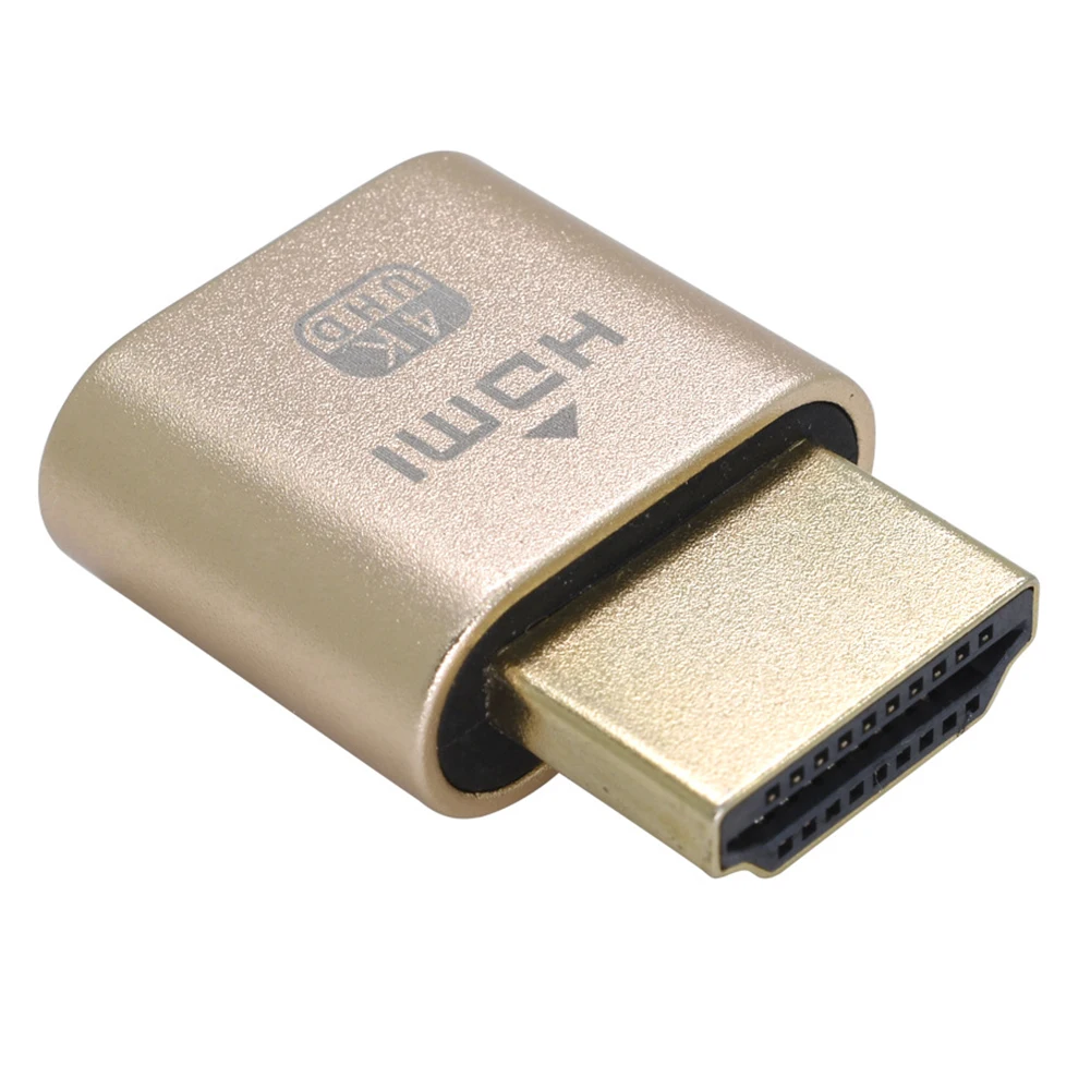 Разъем HDMI поддельные компьютерные аксессуары маленький 1920x1080 4K муляж штекера без