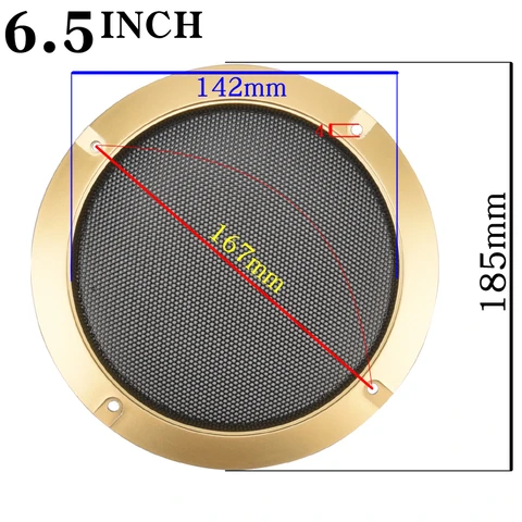 Золотые сетчатые решетки для динамиков HIFIDIY LIVE