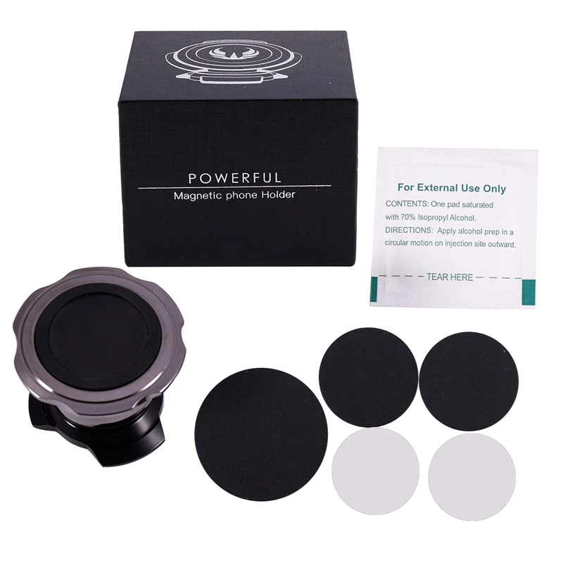 Магнитный держатель для телефона автомобильный вращающийся на 360 °
