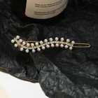 Заколка для волос, с имитацией жемчуга