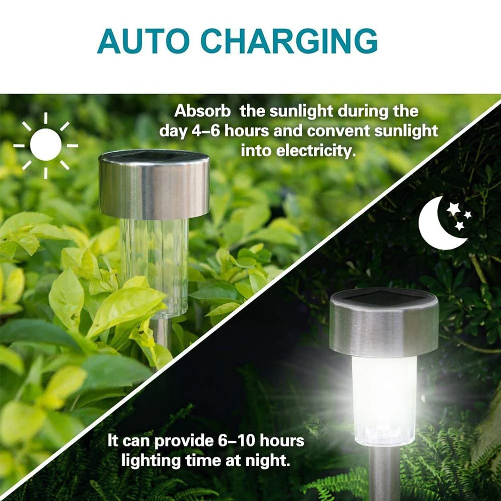 

16pcs Garden LED Solar Lights Yard Lawn Outdoor Waterproof Solar Powered Outdoor Garden Street Yard Landscape Decorative Lamps