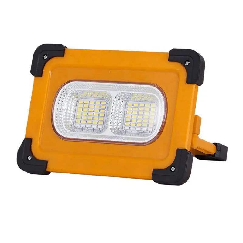 

Portable Flood Light Solar Light Rechargeable Fishing Light Floodlights Waterproof Spotlight Wall Outdoor Landscape Lighting
