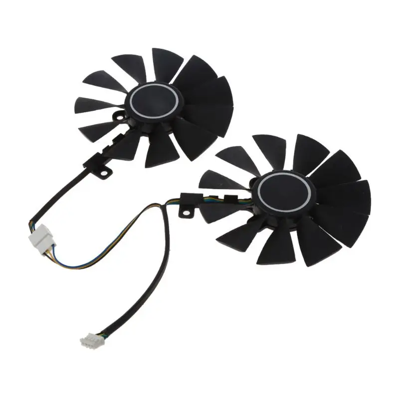 

T129215SU 4Pin 88MM 12V 0.50A Cooler Fan For GTX1060 1070 Ti RX 470 570 580 Graphics Card Everflow 28mm Cooling Fans
