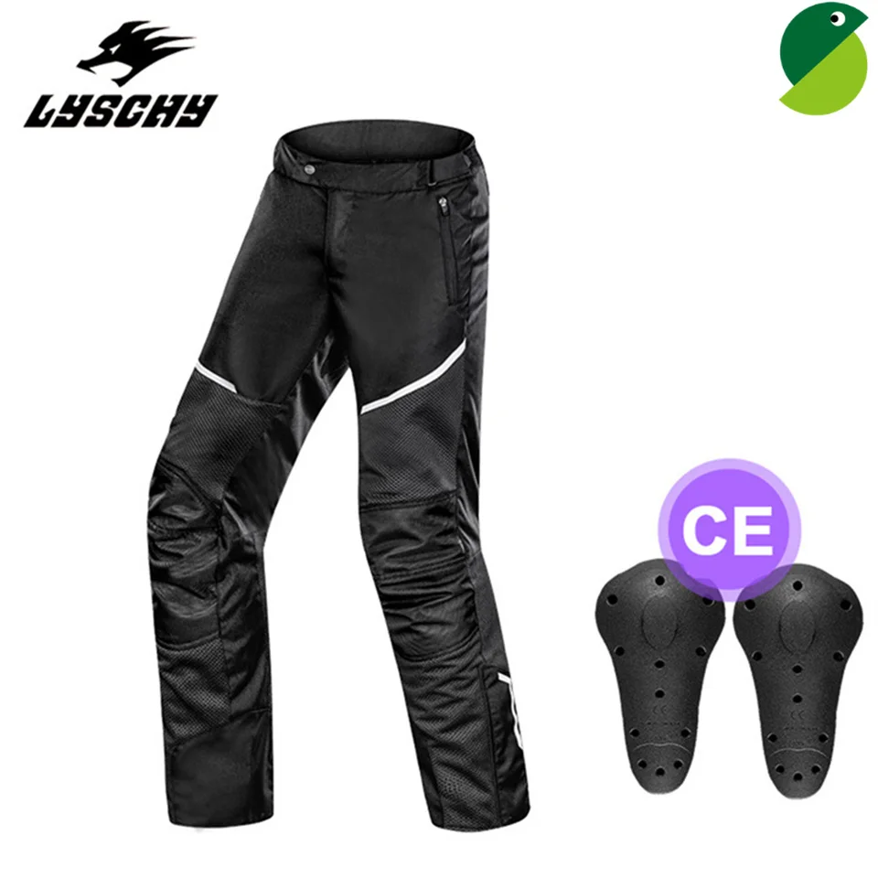 

Мужские мотоциклетные брюки LYSCHY LY917, защитная одежда для езды на мотоцикле, прыжках
