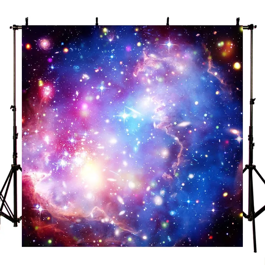 

Galaxy Red Outer Space Backdrop Purple Star Cluster Background Native Galaxy Nebula Starry Sky Backdrop Photo Booth Wallpaper