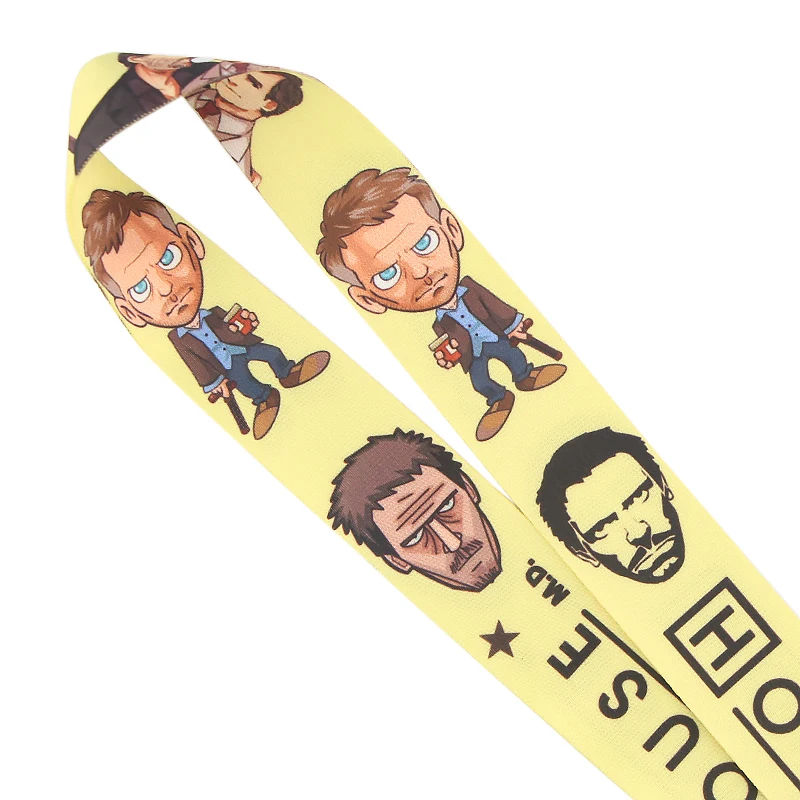 

House M.D. Neck Strap Lanyard for key ID Card Phone Straps USB Badge holder Neck Strap Hang Rope Lariat