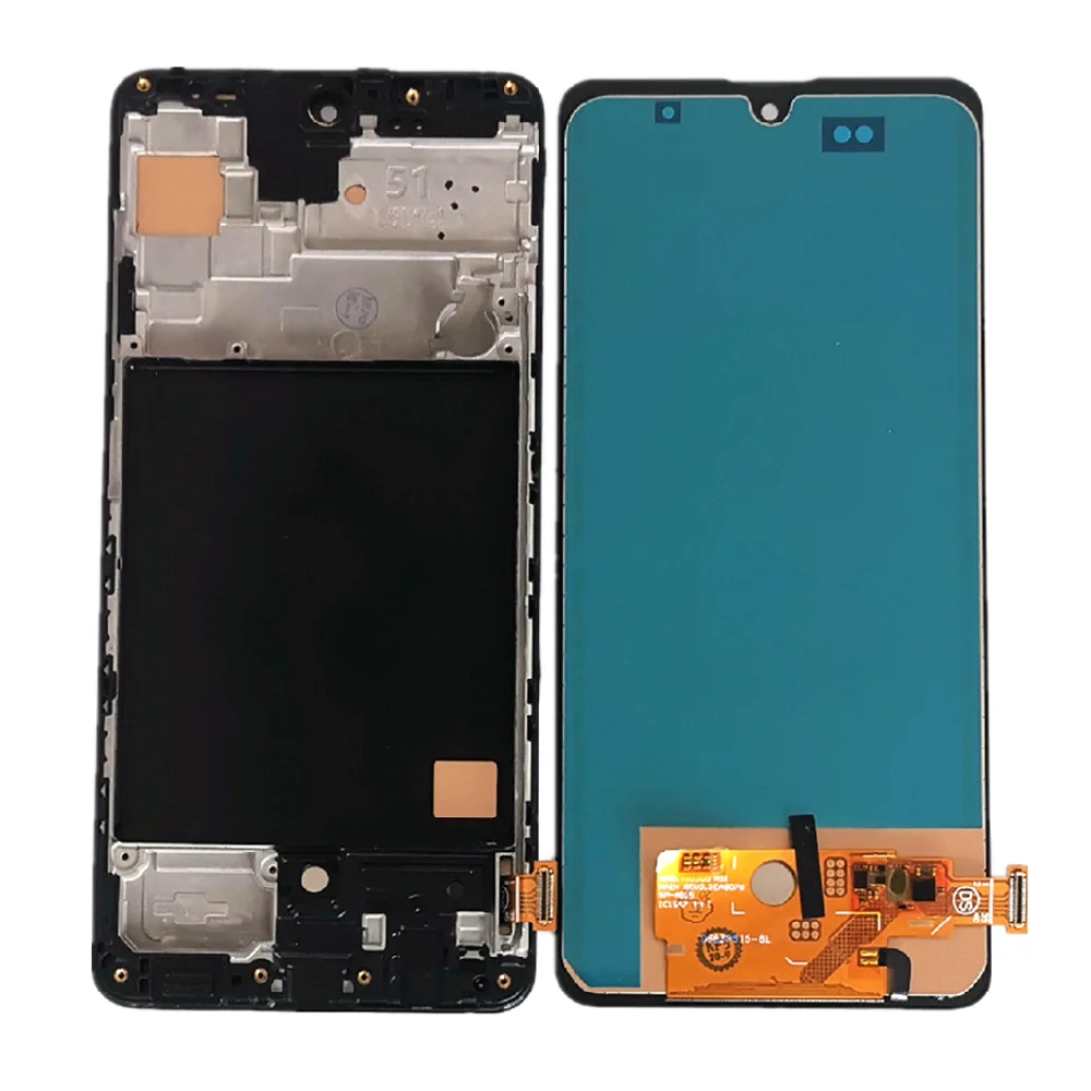 Сенсорный экран с дигитайзером и рамкой для Samsung Galaxy A51 A515 SM-A515F | Мобильные