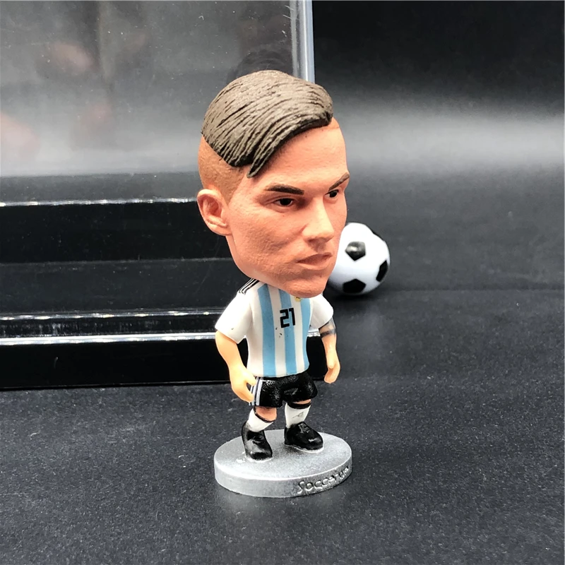 Кукла Soccerwe с героями мультфильмов высота 2 55 дюйма куклы Месси Кун Дыбала