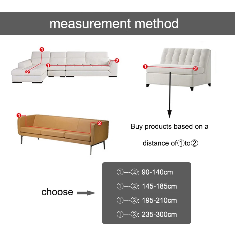 Чехол для дивана эластичный универсальный чехол все включено Нескользящие чехлы