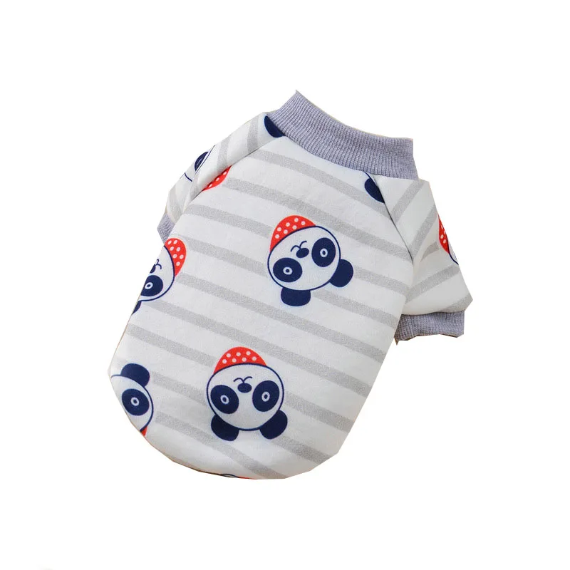 2019 Милая Одежда для собак свитшот мягкая одежда щенка милая с мультяшным принтом