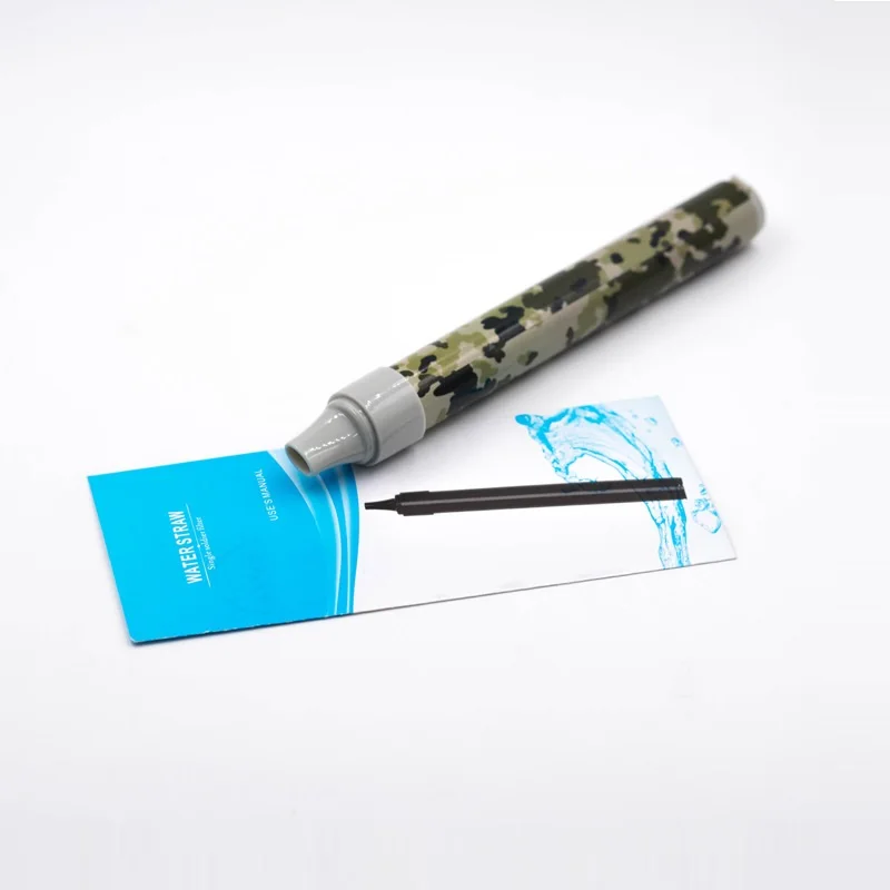 Outdoor Mini Camping Water Filter Purifier Portable Drinking Straw for Hiking and Emergency Survival Gear | Спорт и развлечения
