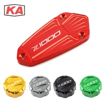 for kawasaki z1000 z 1000 2011 2019 motorcycles cnc accessories front rear brake fluid cylinder master reservoir cover cap
