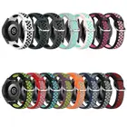 Ремешок силиконовый для Samsung Galaxy Watch 4, спортивный дышащий сменный Браслет с защитой от пота, аксессуары для часов Samsung Galaxy