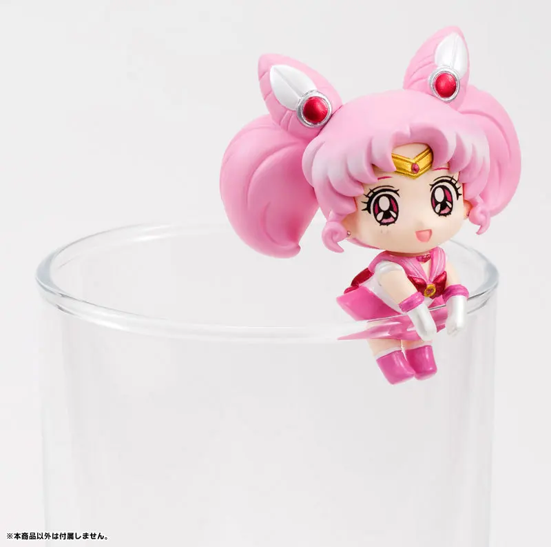 anime tea cup decorations action figures kids toys tsukino usagi chibi usa sailor uranus pluto neptune saturn 6pcs free global shipping