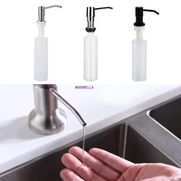 sink soap dispenser liquid soap bottle manually pressing soap lotion dispenser kitchen accessories 300ml