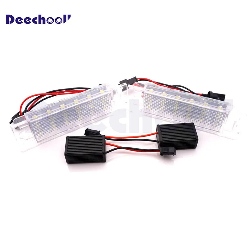 Светодиодный ные лампы для номерного знака автомобиля 2 шт. без ошибок Alfa Romeo 156