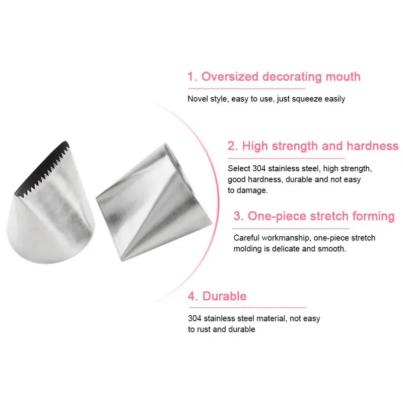 Большая корзина 55 мм Плетеный крем из нержавеющей стали наконечники обледенения