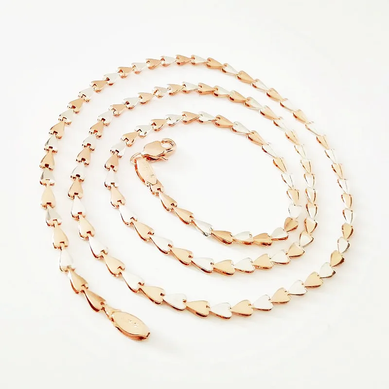 Женское ожерелье из розового золота 585 пробы|Цепочки| |