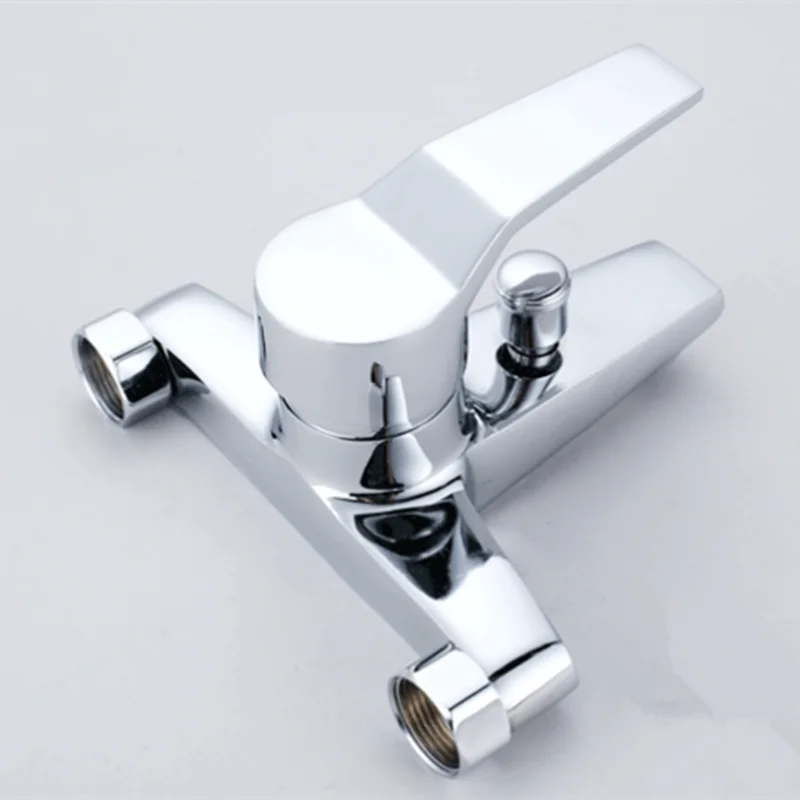 

Shower faucet bathroom switch triple cold water faucet concealed bath shower water mixing valve electric water heater shower