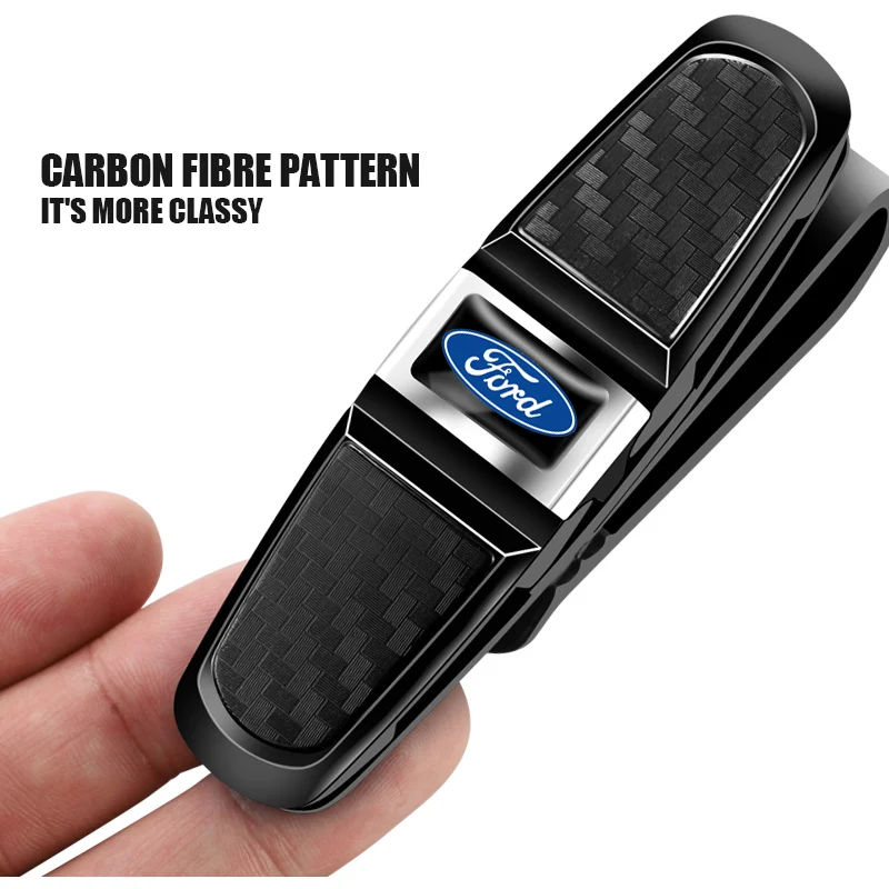 Автомобильные солнцезащитные очки с зажимом держатель для карт Ford 2 3 4 5 Mk2 Mk3 Mk4 Mk5