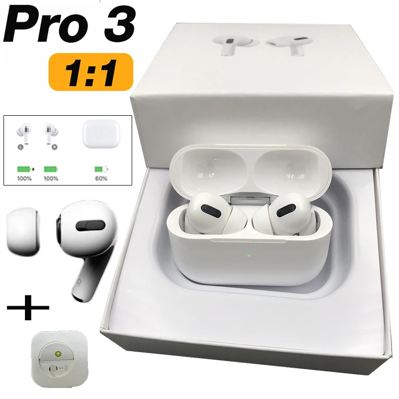 

for airpoddings Pro 3 Wireless Bluetooth Earphone headphones Active Noise Cancellation with Charging Case for IPhone iPad