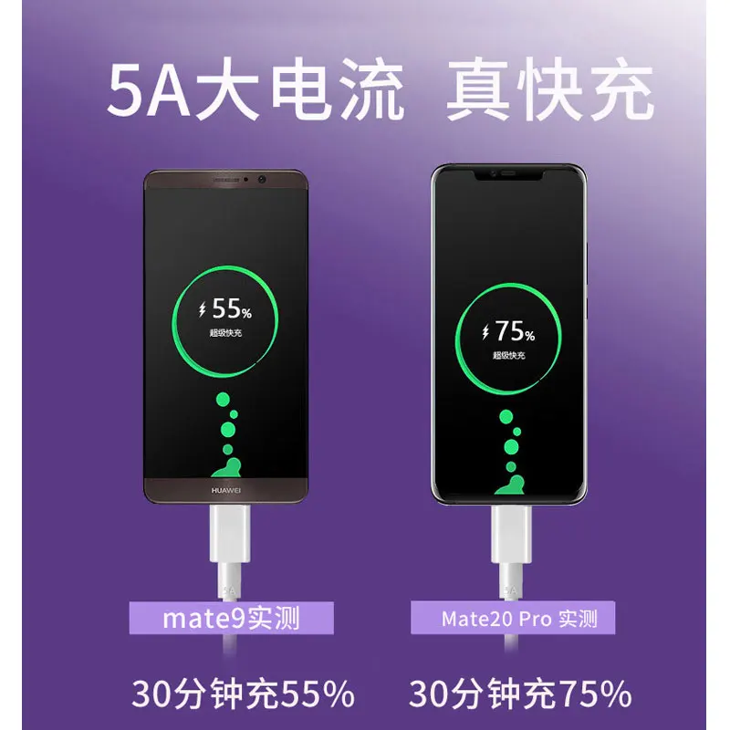 Кабель USB Type-C для Huawei P30 Pro Mate 20 Lite 10 9 P20 P10 Honor V10 V20 9X | Мобильные телефоны и