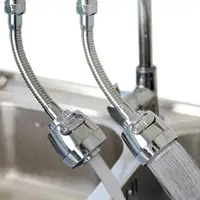 Удлинитель для смесителя, поворот на удлинитель водяного крана °, регулируемый, для кухни, ванной комнаты