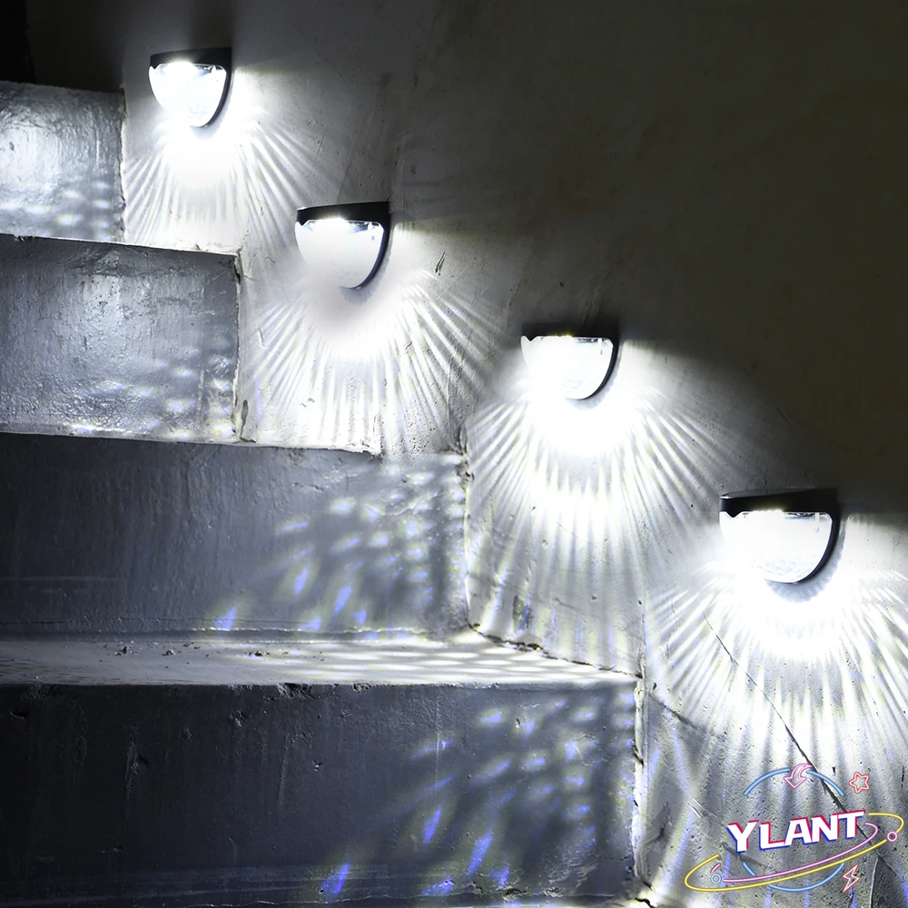 

Ylant 2021 NEW LED Solar Light Outdoor Lamp Wall Light Waterproof Solar Powered Sunlight Spotlight for Garden Decoration