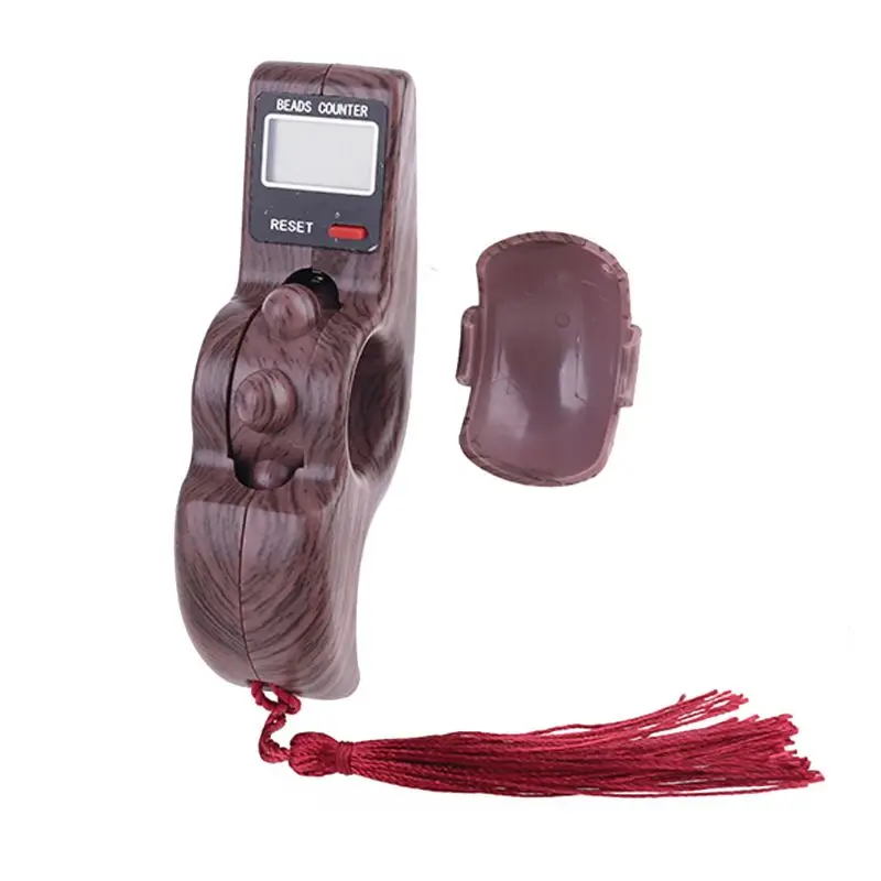 

Portable Spiral Handheld Manual Digital Beads Counter One Key Reset Finger Toy