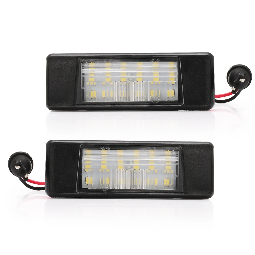 

Hopstyling car led rear number plate light for Nissan X-trail Primera P12 Juke Qashqai Pathfinder R51 auto accessory